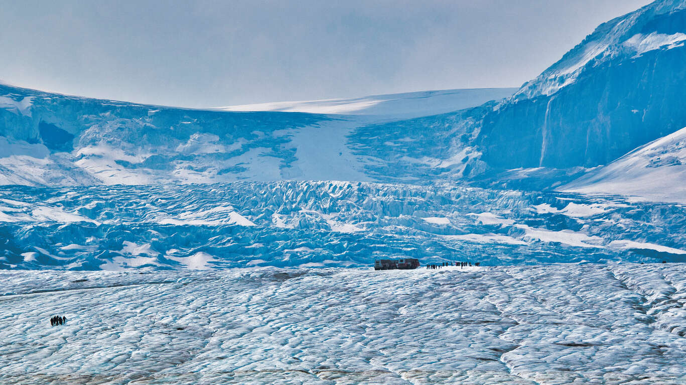 Voyage au Glacier Athabasca