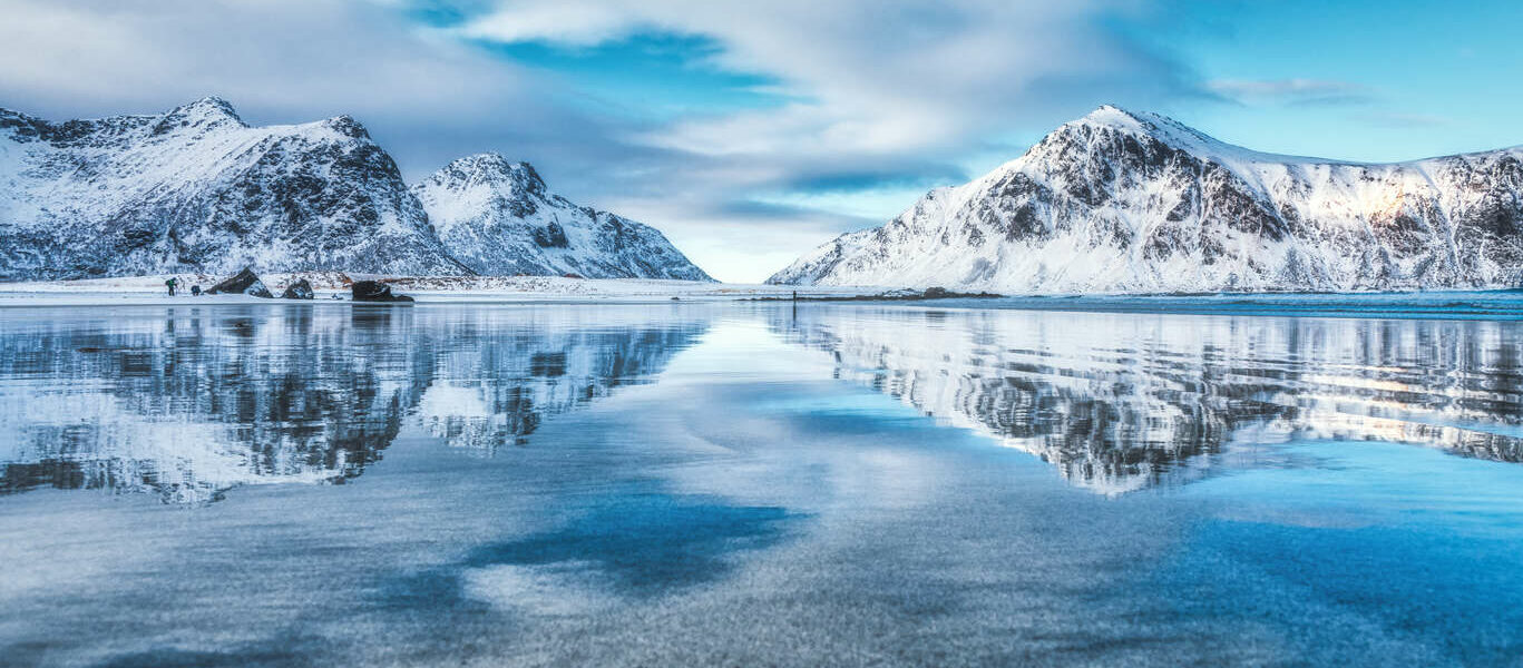 Escapade dans les fjords enneigés