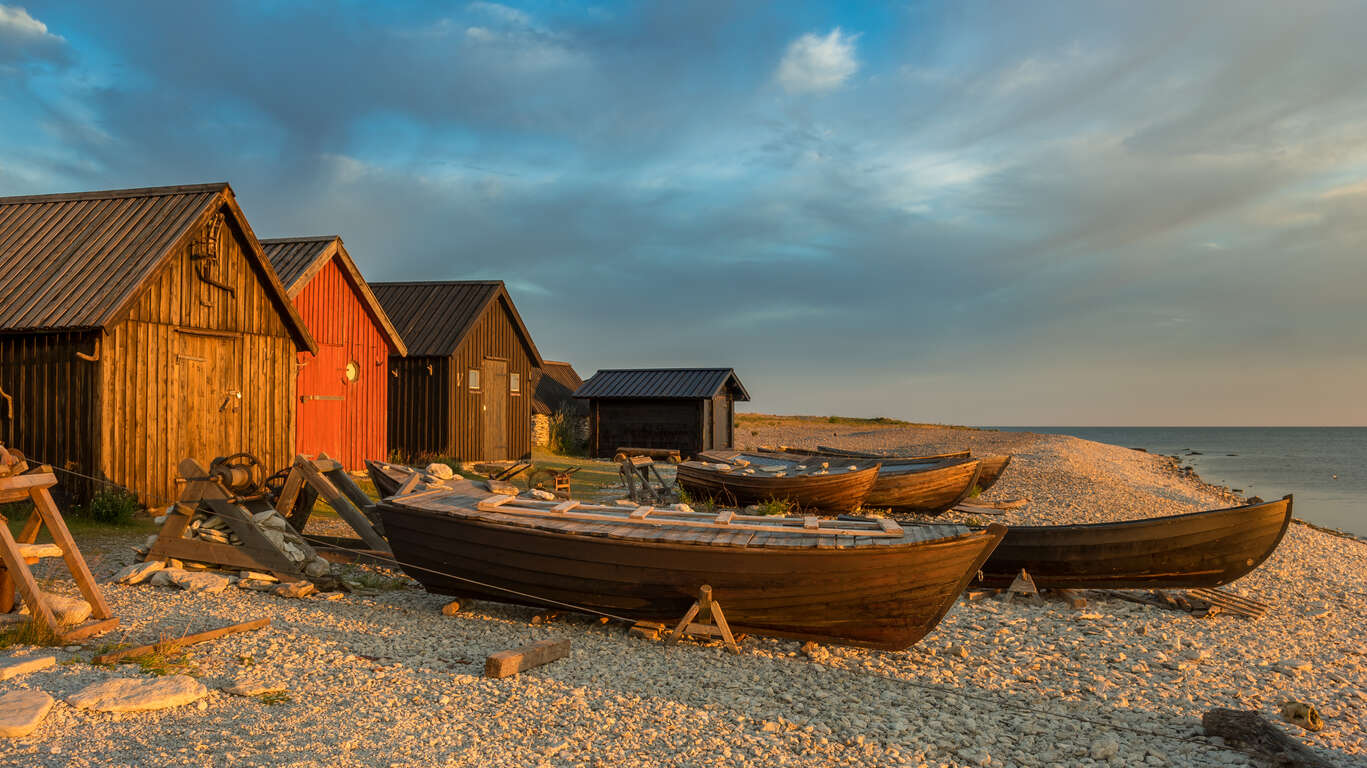 La Suède comme un local entre ville et plage