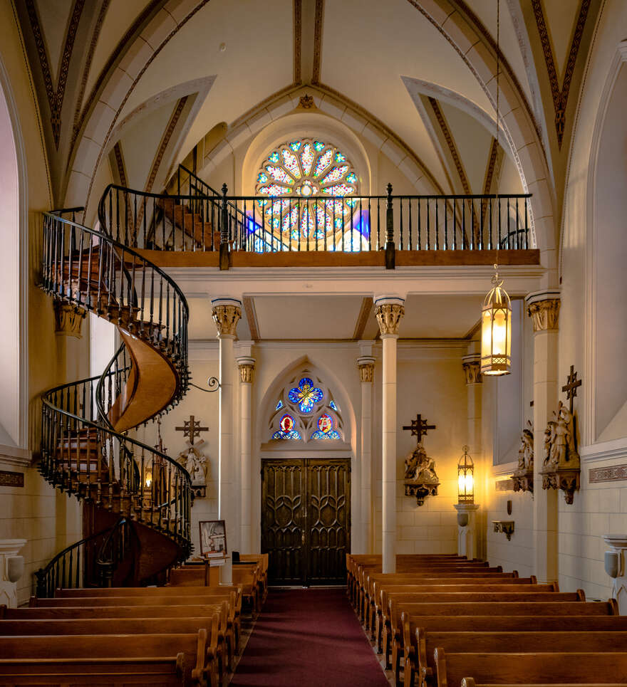 Loretto Chapel : le mystérieux escalier miraculeux