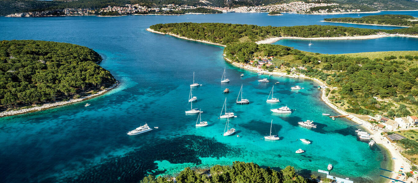 Les îles Dalmates sans conduire
