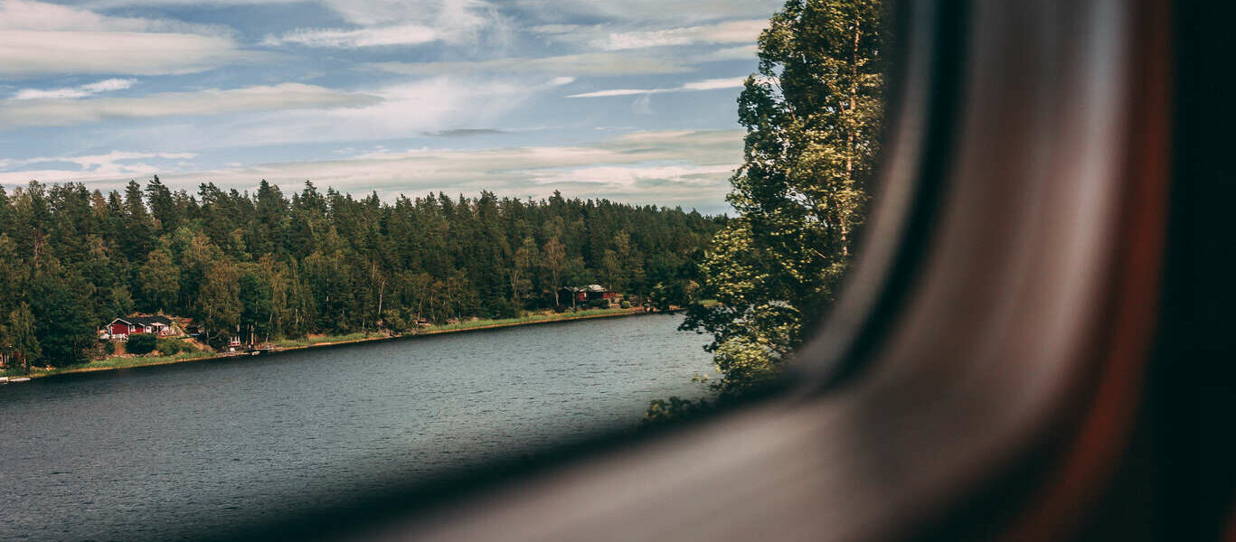 Voyage en train du Danemark à la Suède
