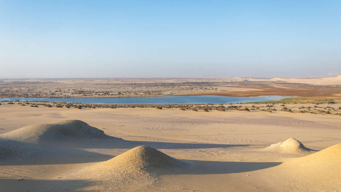 Voyage dans les oasis du désert égyptien