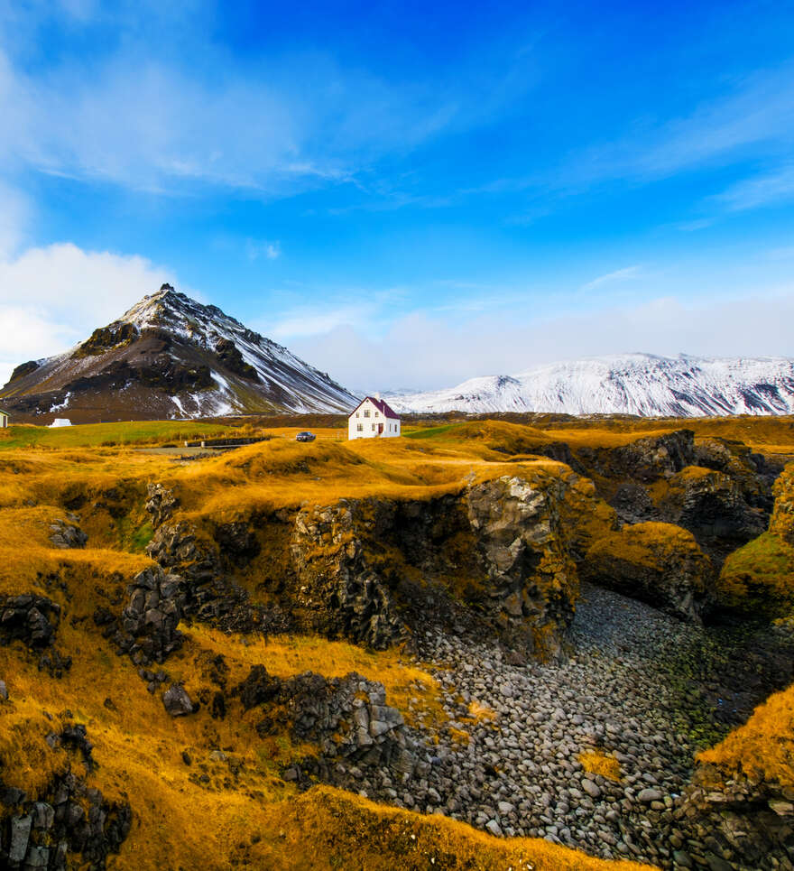 Itinéraire 2 – Nature et détente (Reykjavik, Snæfellsnes, bains naturels)