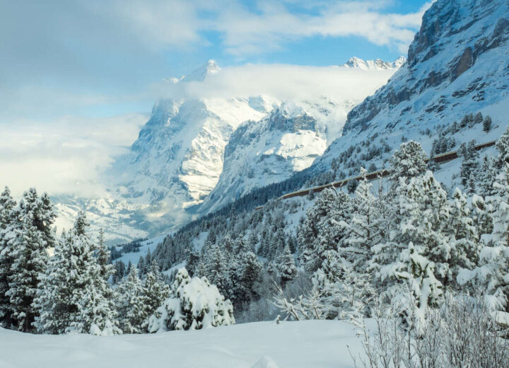 Magie hivernale en Suisse, de Lucerne à St-Moritz