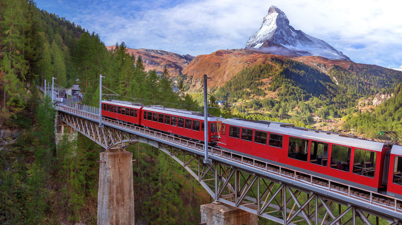 Les incontournables d’un voyage en train en Suisse