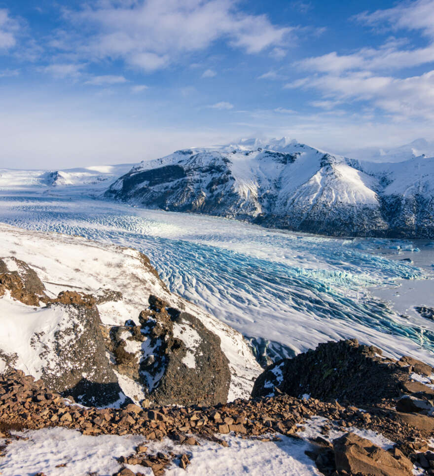 Le Vatnajökull : un géant de glace au cœur de l’Islande