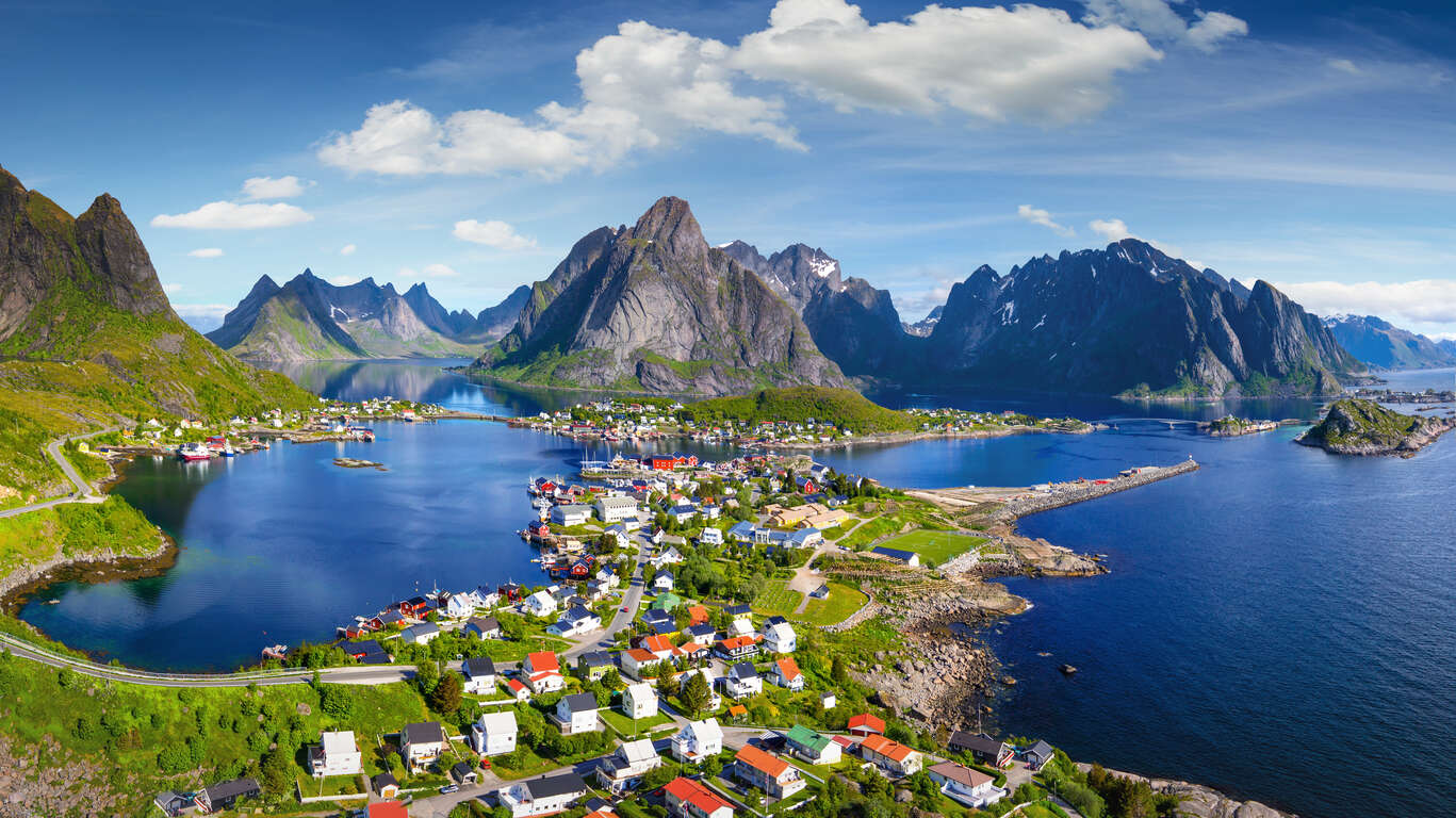 Cap Nord, îles Lofoten et les 3 Laponies en été