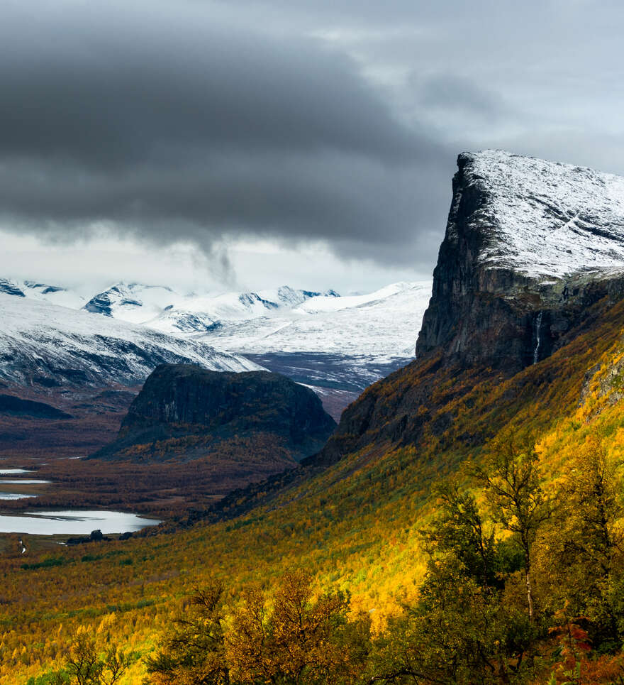 Le massif du Sarektjåkkå : au cœur de la haute montagne suédoise