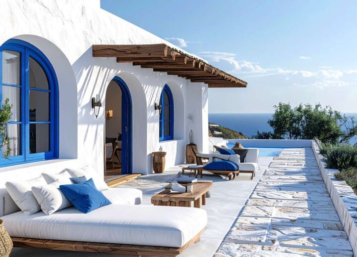Villas privées avec la tribu à Milos & Paros