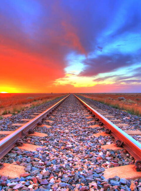 A bord du Ghan : voyage en train au cœur de désert