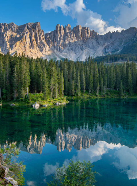 Circuit découverte en groupe des lacs italiens et des Dolomites