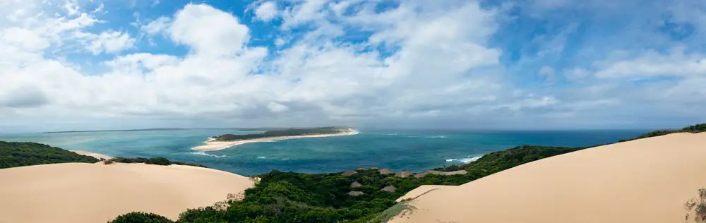 Mozambique - les dunes et la mer
