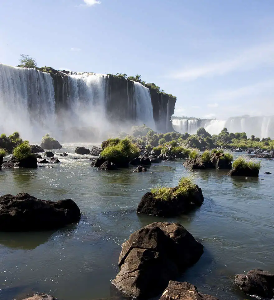 Les chutes d’iguazu au Brésil