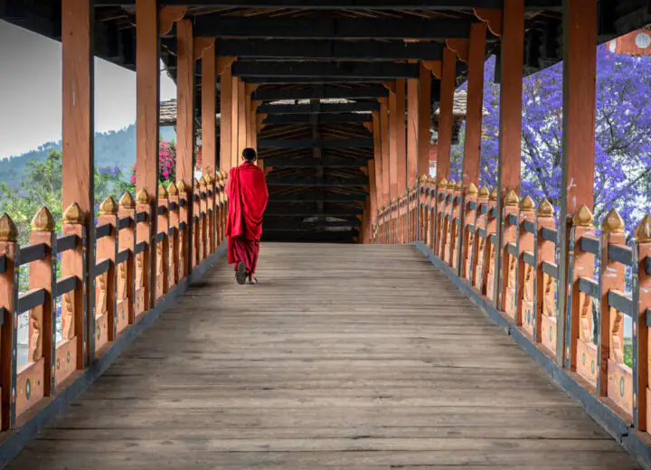 Sur les chemins des monastères du Bhoutan