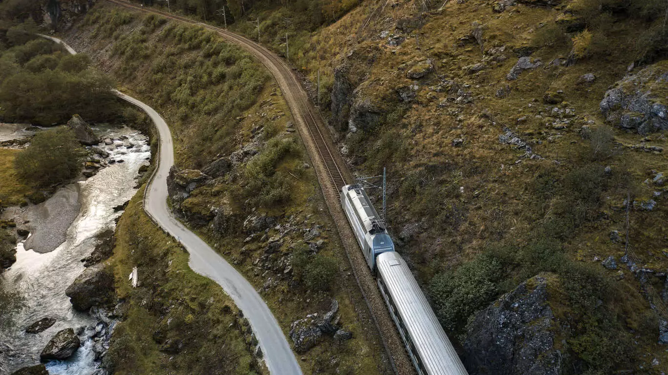 Voyage en train d’Oslo à Bergen