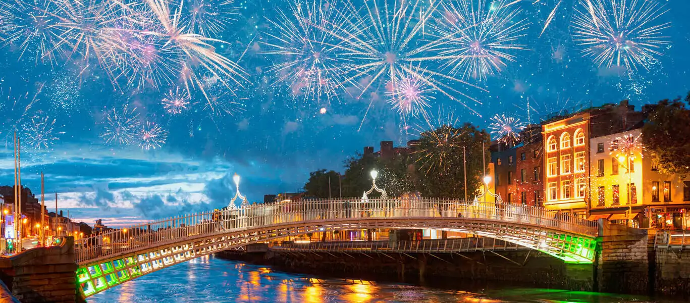 Réveillon du Nouvel An à Dublin