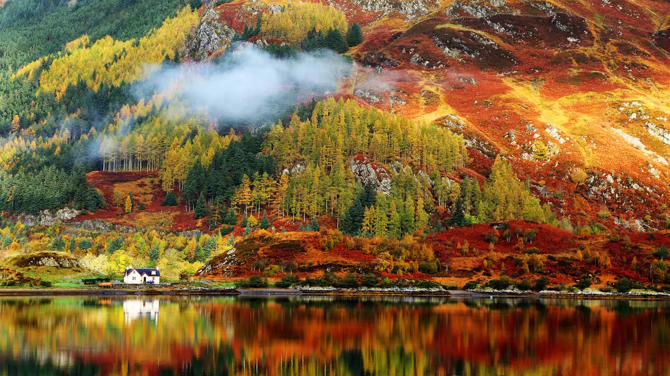 Les Highlands aux couleurs de l'automne 