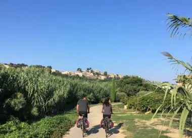 Route du vélo en Provence