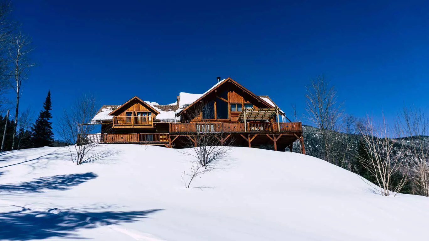 Séjour dans un authentique Chalet en Bois Rond