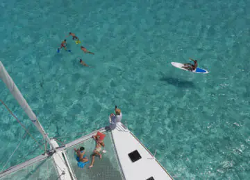 Les îles polynésiennes en catamaran