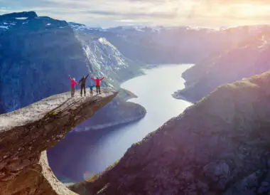 Ma famille en Norvège