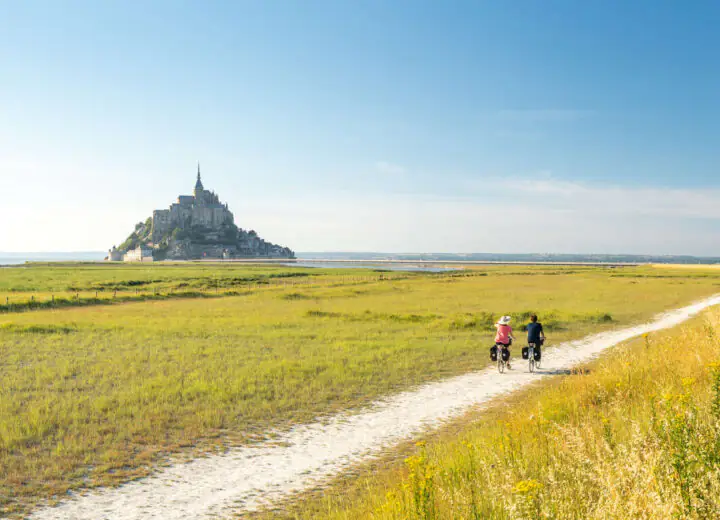 Saint Malo et le Mont St Michel à vélo