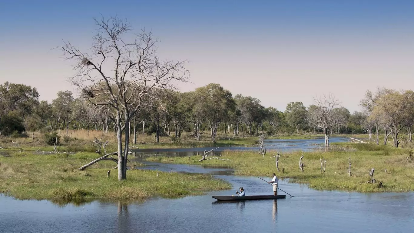 Safari au Botswana en camp de brousse Grand Confort avec guide francophone