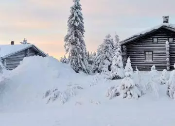 Votre petit chalet avec sauna en Laponie