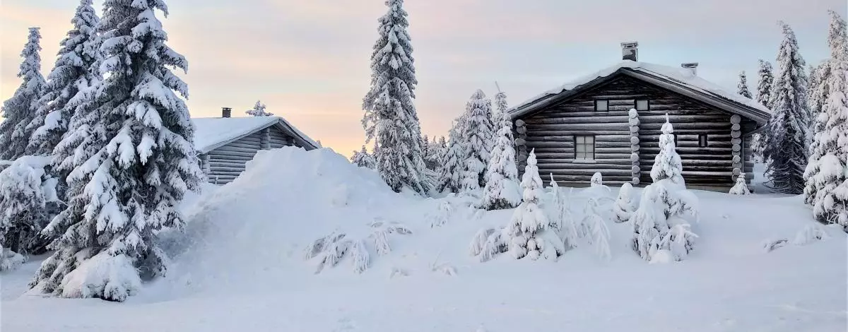 Votre petit chalet avec sauna en Laponie