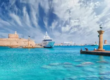 Voyage d’Istanbul à Rhodes : vizirs Turcs et grands maîtres de Rhodes