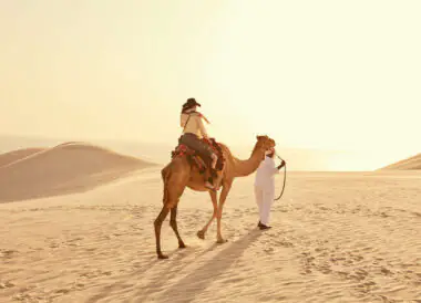 Désert et forts qataris