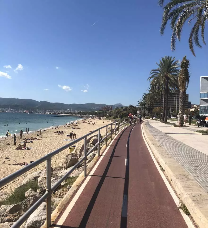 A pied ou à vélo : tout est possible à Palma