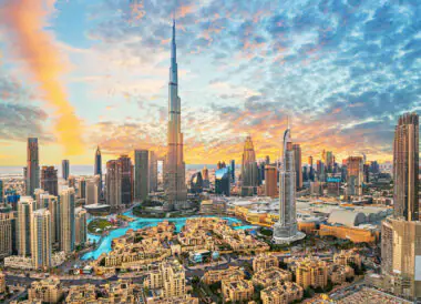 Emirats, Qatar et Bahreïn depuis la mer