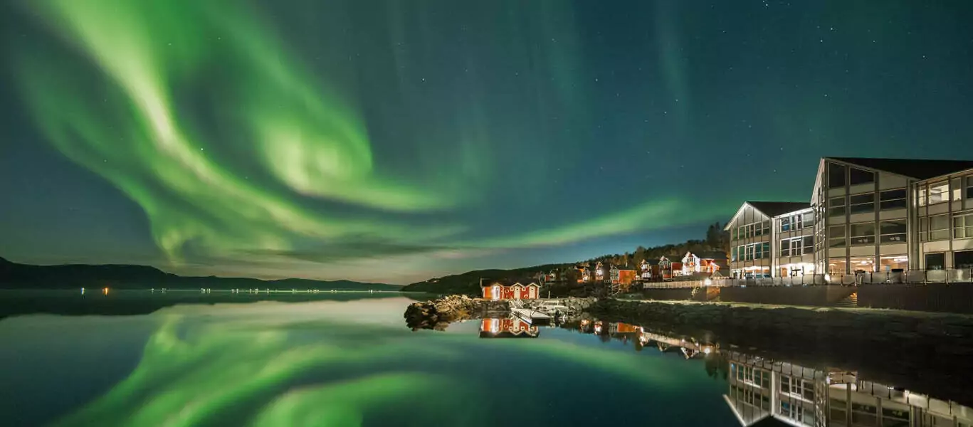 Séjour sous les aurores boréales de Norvège