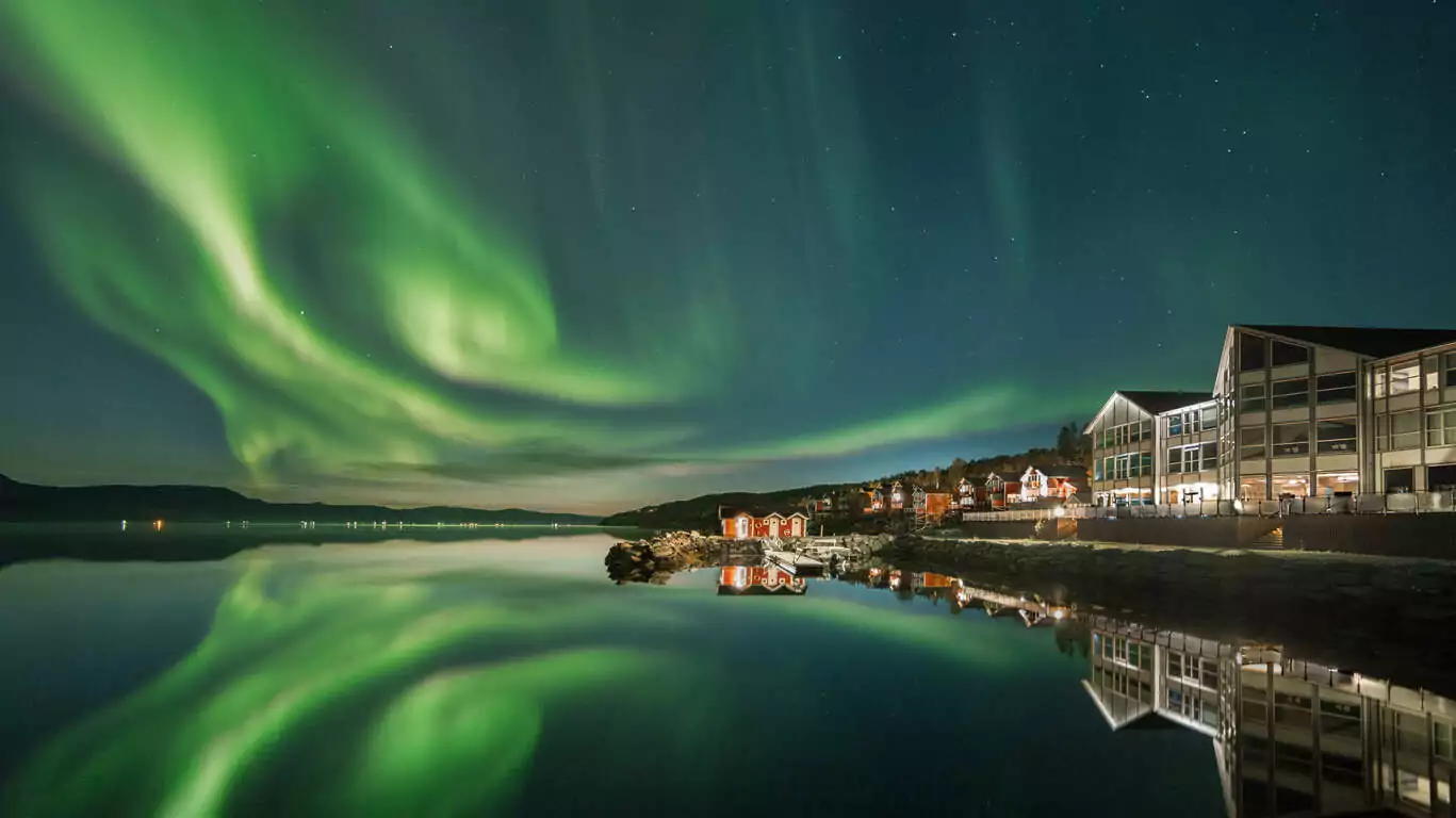 Séjour sous les aurores boréales de Norvège