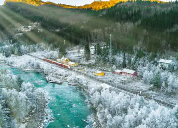 Voyage hivernal en train d’Oslo à Bergen