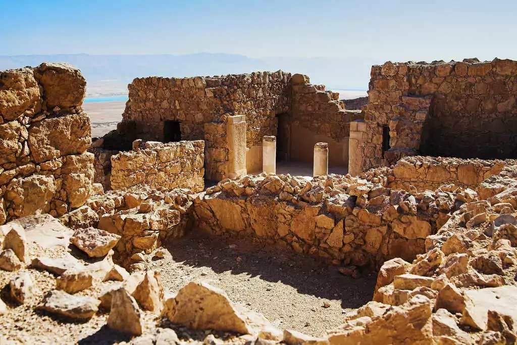 Château Hérode , Massada, Israël Château Hérode , Massada, Israël