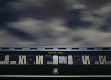 L’Afrique du Sud en train