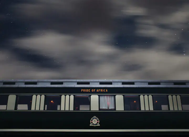 L’Afrique du Sud en train