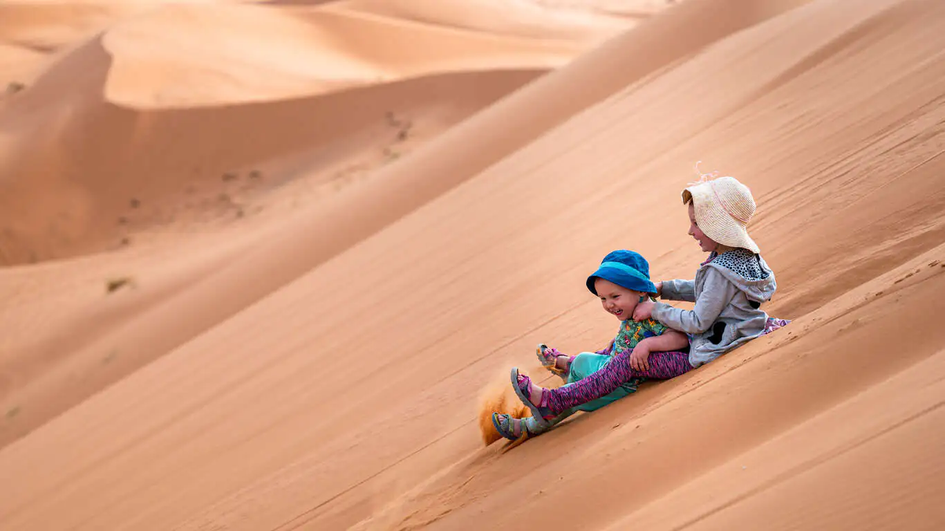 Voyage en famille de désert en désert