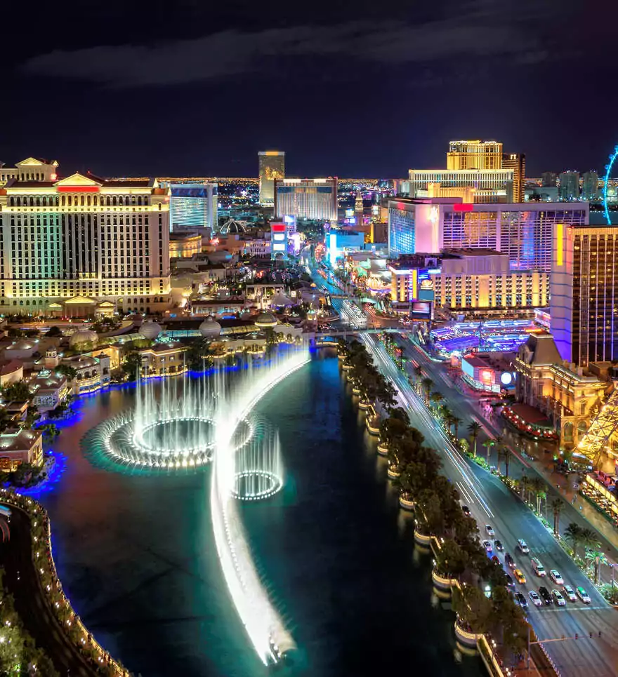 Las Vegas : luxe, spectacle et sensations fortes
