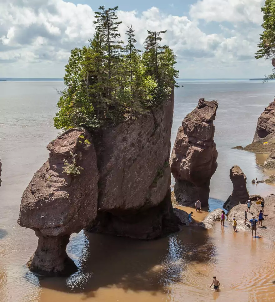 Les merveilles naturelles de la baie de Fundy